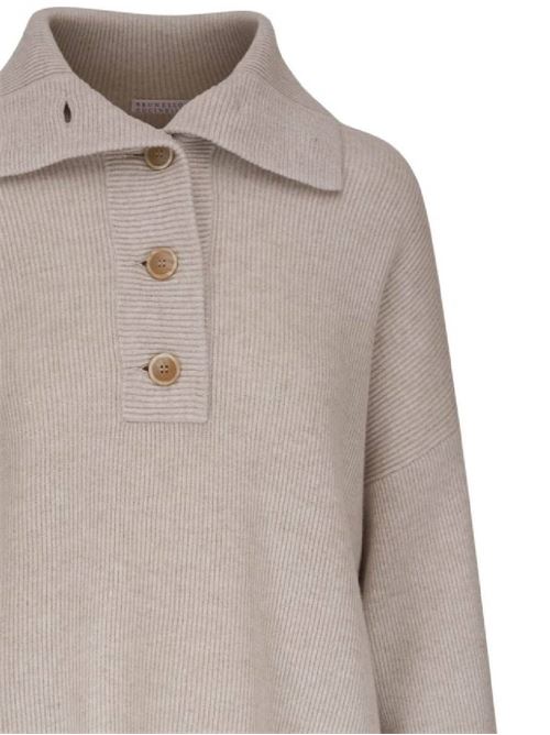 Maglia beige Brunello Cucinelli | M12192904C9610